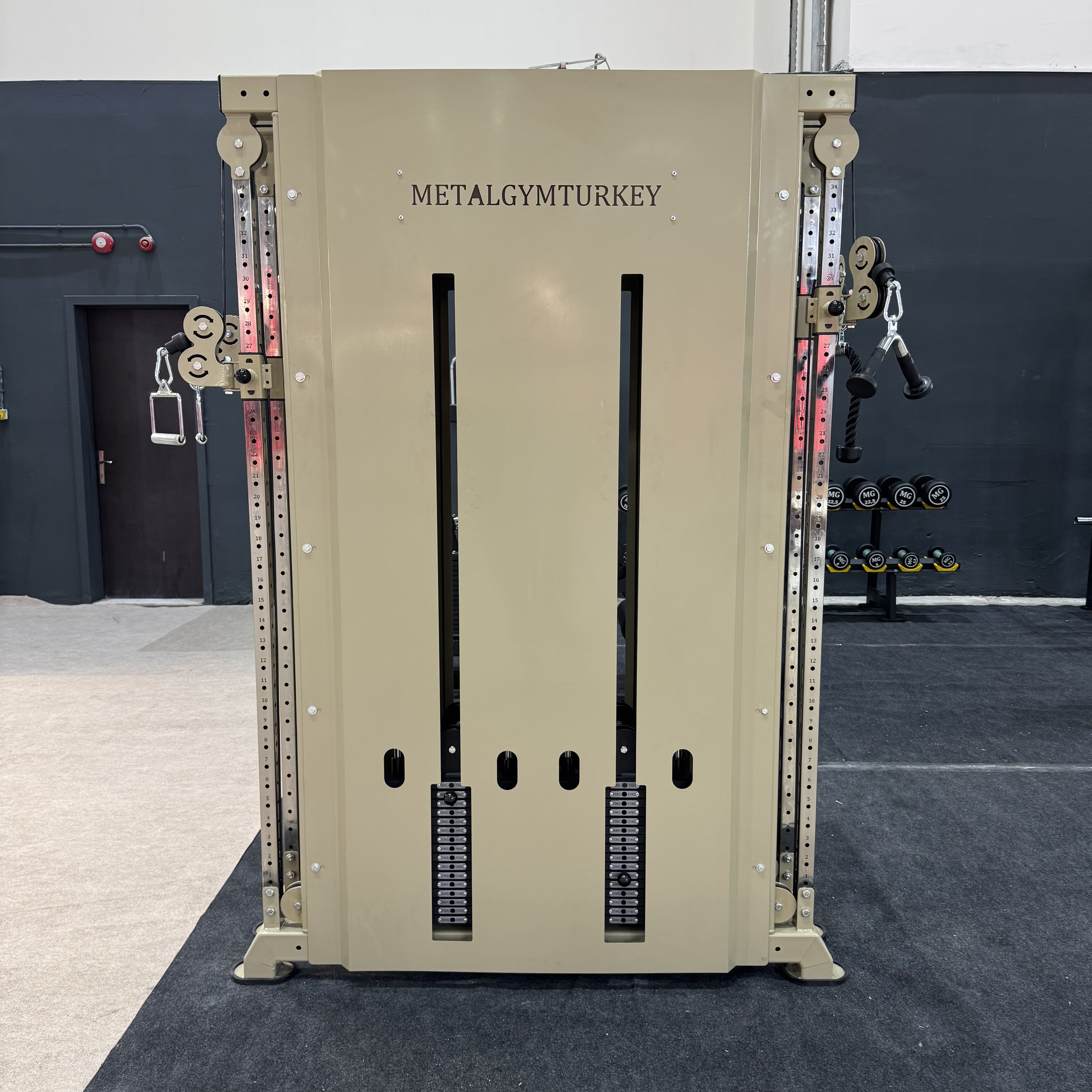Duvar Tipi Cable Crossover Ön Kapak - Fonksiyonel Aparatlar - METALGYM